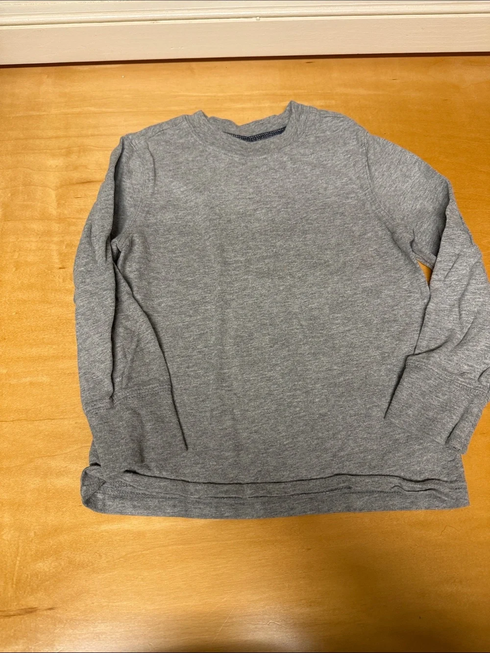 Old Navy Kids Long Sleeve Crewneck - Heather Gray